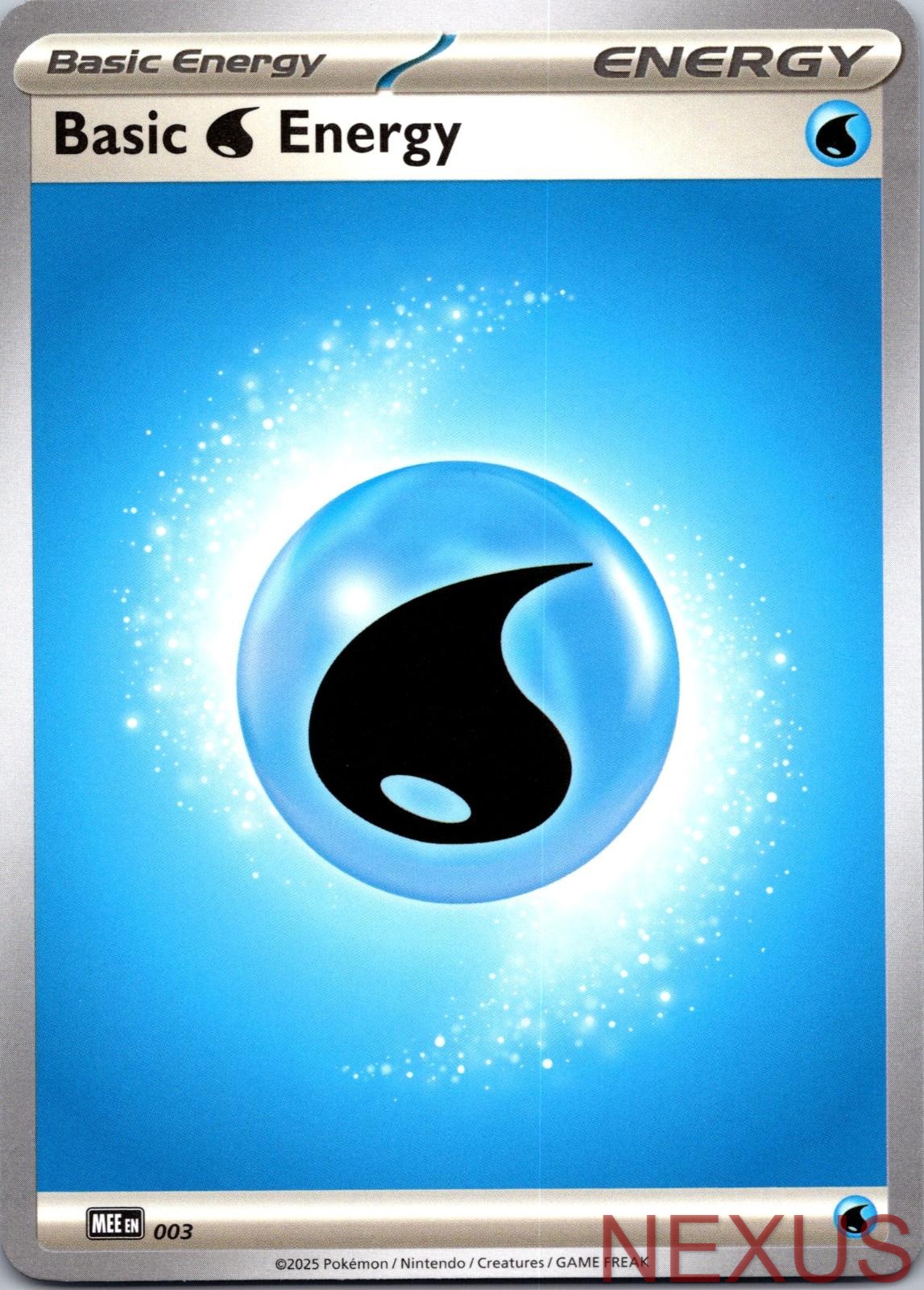 Basic Water Energy 003 Common Scarlet & Violet Energies Pokemon Near Mint