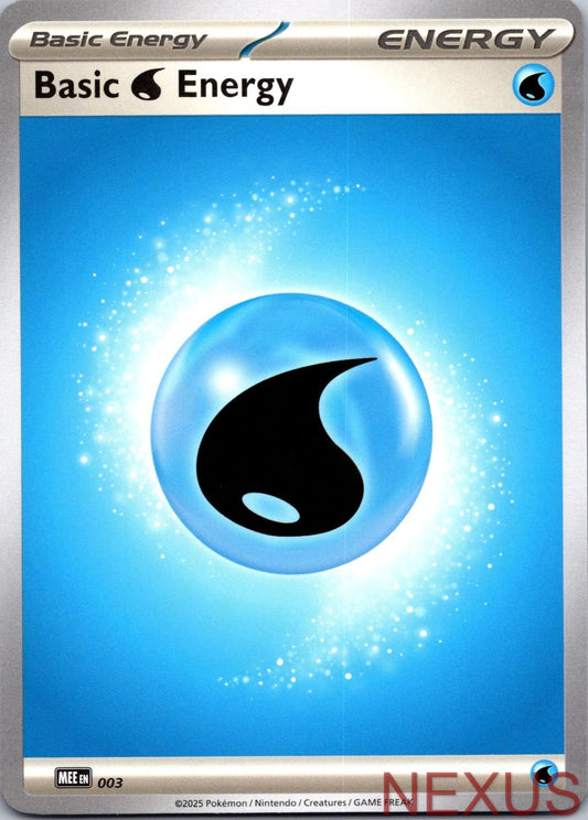 Basic Water Energy 003 Common Scarlet & Violet Energies Pokemon Near Mint