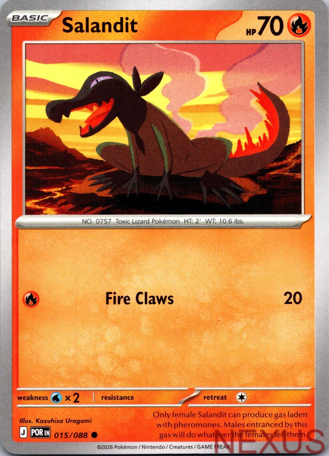 Salandit 015/088 Common Near Mint