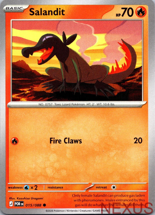Salandit 015/088 Common Near Mint