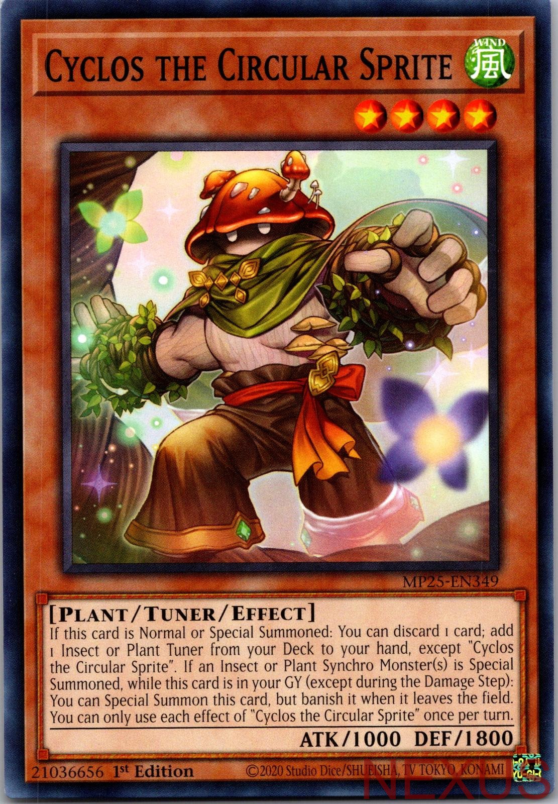 Cyclos the Circular Sprite MP25-EN349 Common 1st Edition Near Mint