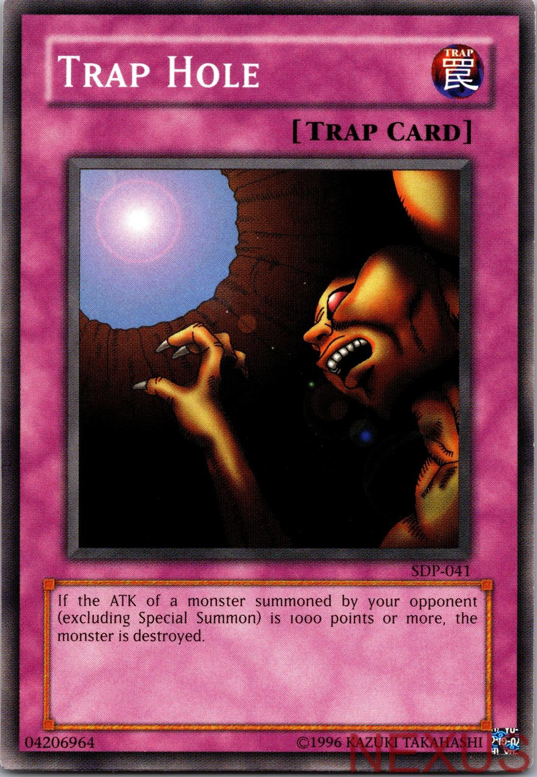 Trap Hole SDP-041 Common Unlimited Lightly Played