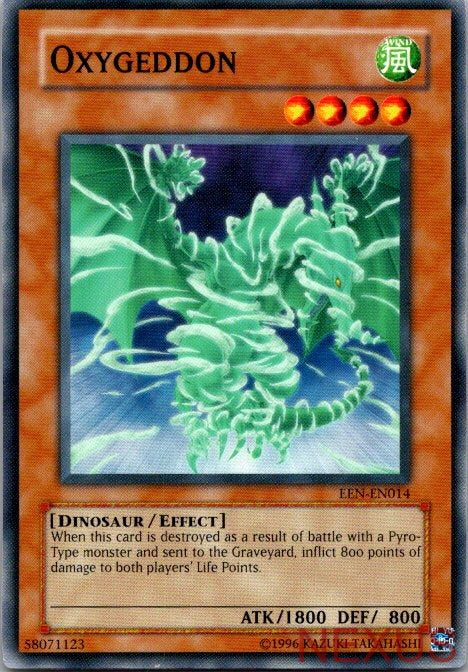 Oxygeddon EEN-EN014 Common Elemental Energy Yu-Gi-Oh Unlimited Near Mint