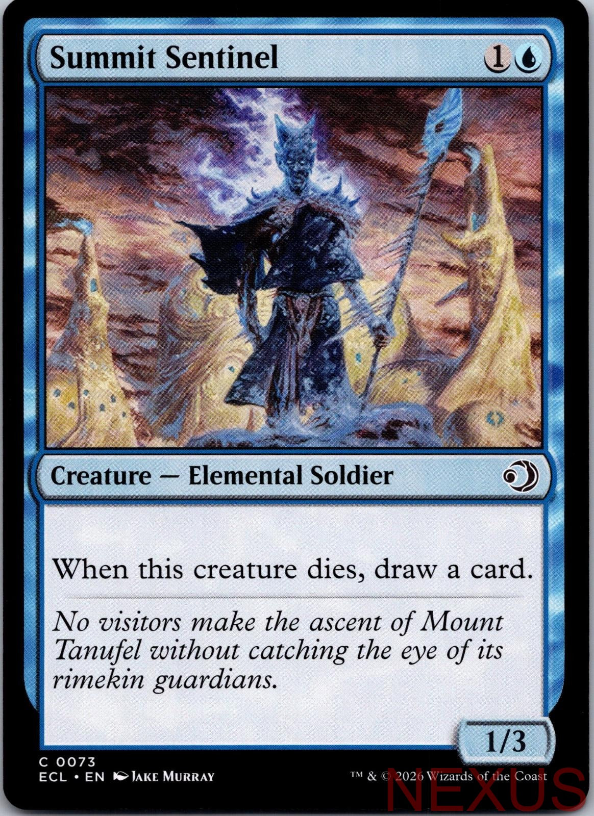 Summit Sentinel 73 Common Near Mint