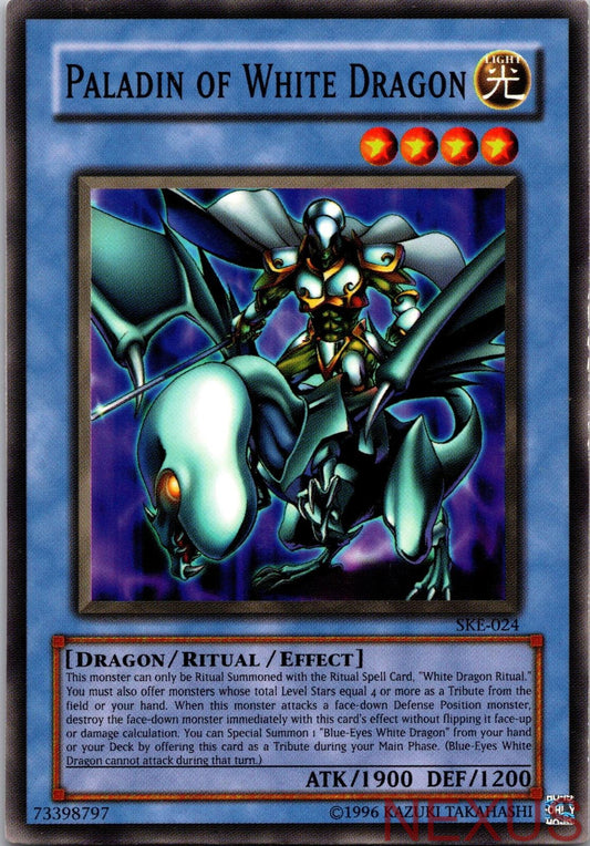 Paladin of White Dragon SKE-024 Starter Deck: Kaiba Evolution Unlimited NM