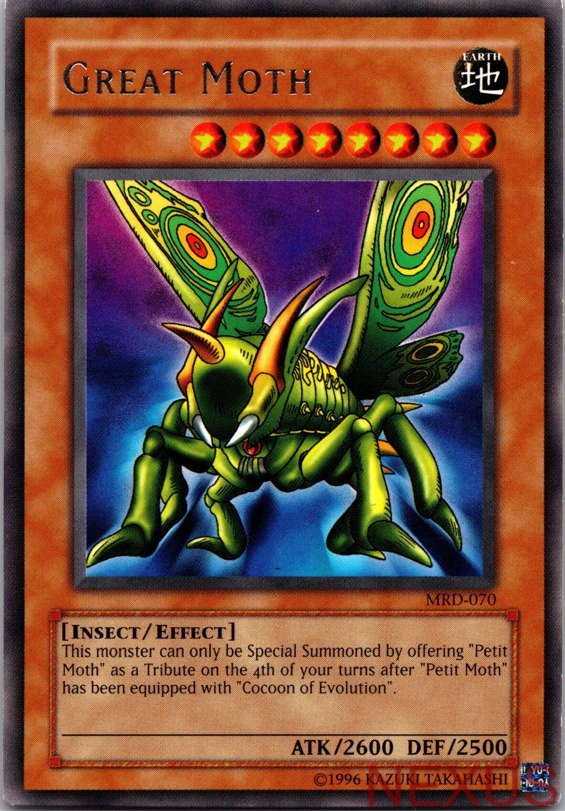 Great Moth MRD-070 Rare Unlimited Lightly Played