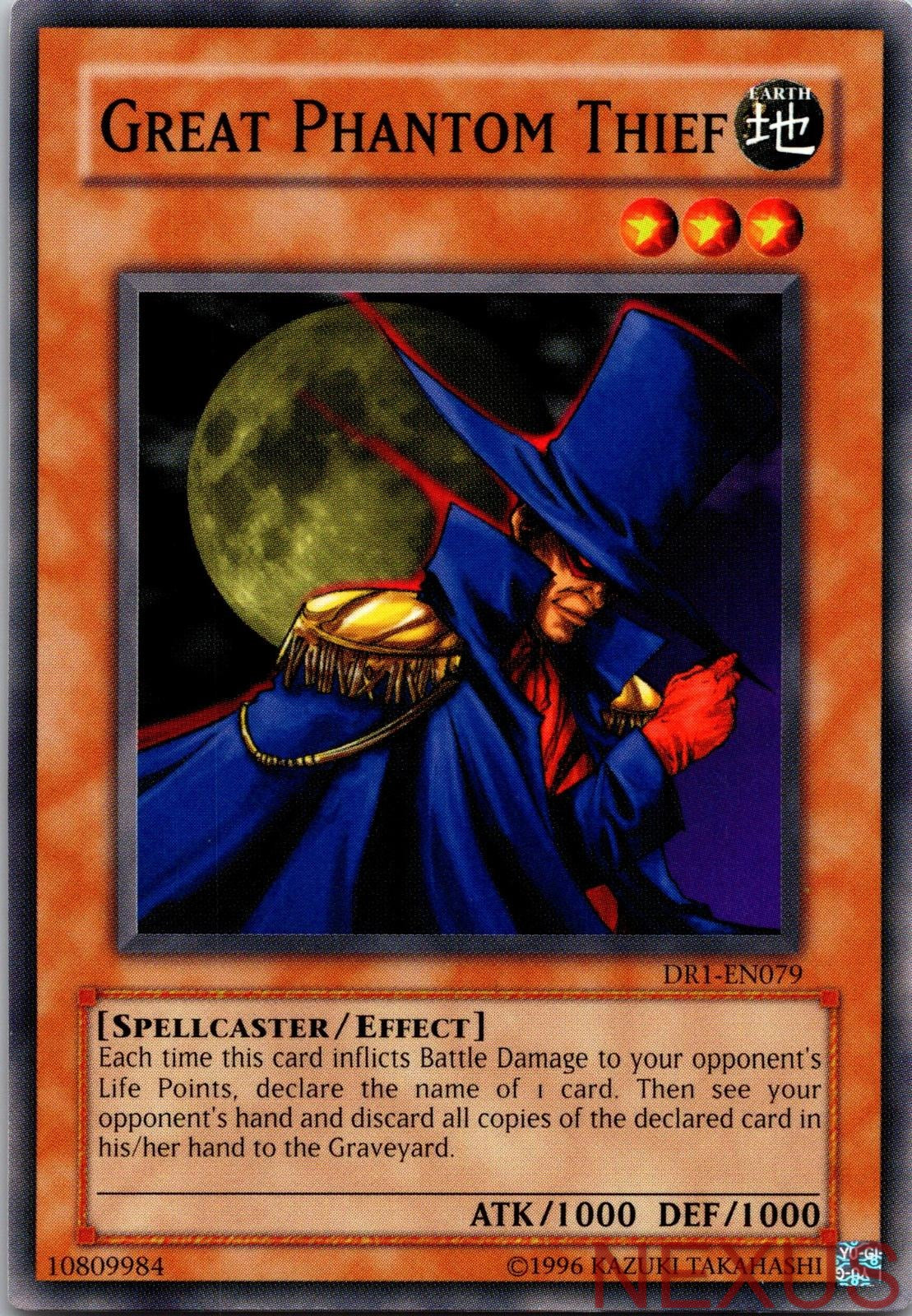 Great Phantom Thief DR1-EN079 Common Dark Revelation Volume 1 Unlimited NM