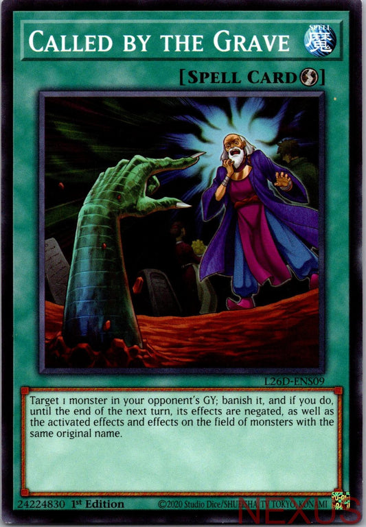 Called by the Grave L26D-ENS09 Common Legendary Modern Decks 2026 1st Edition NM