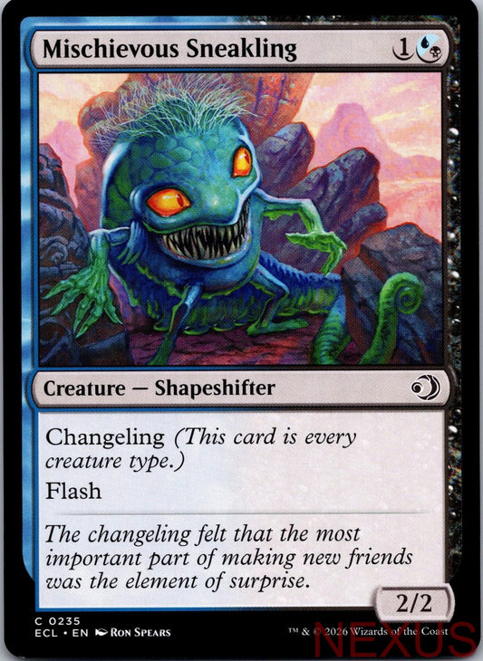 Mischievous Sneakling 235 Common Near Mint