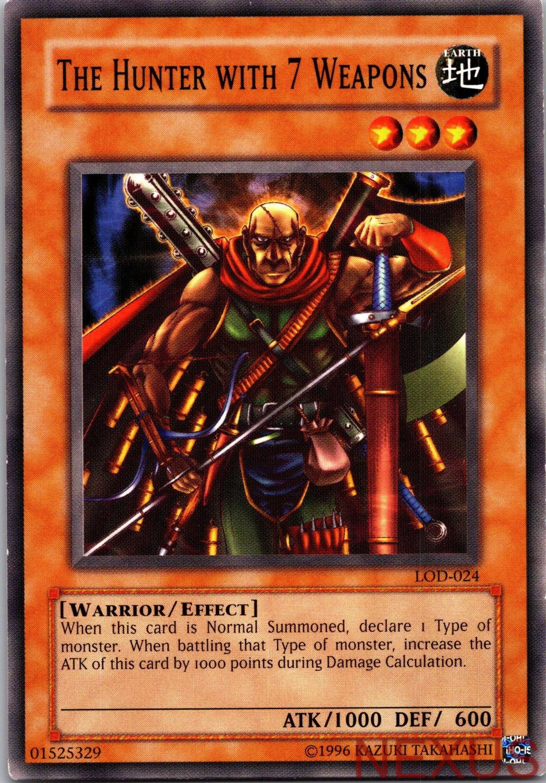 The Hunter with 7 Weapons LOD-024 Common Unlimited Lightly Played