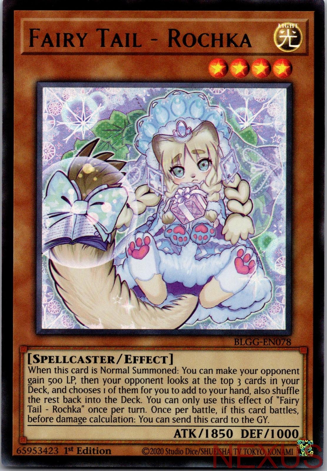 Fairy Tail - Rochka BLGG-EN078 Ultra Rare 1st Edition Near Mint