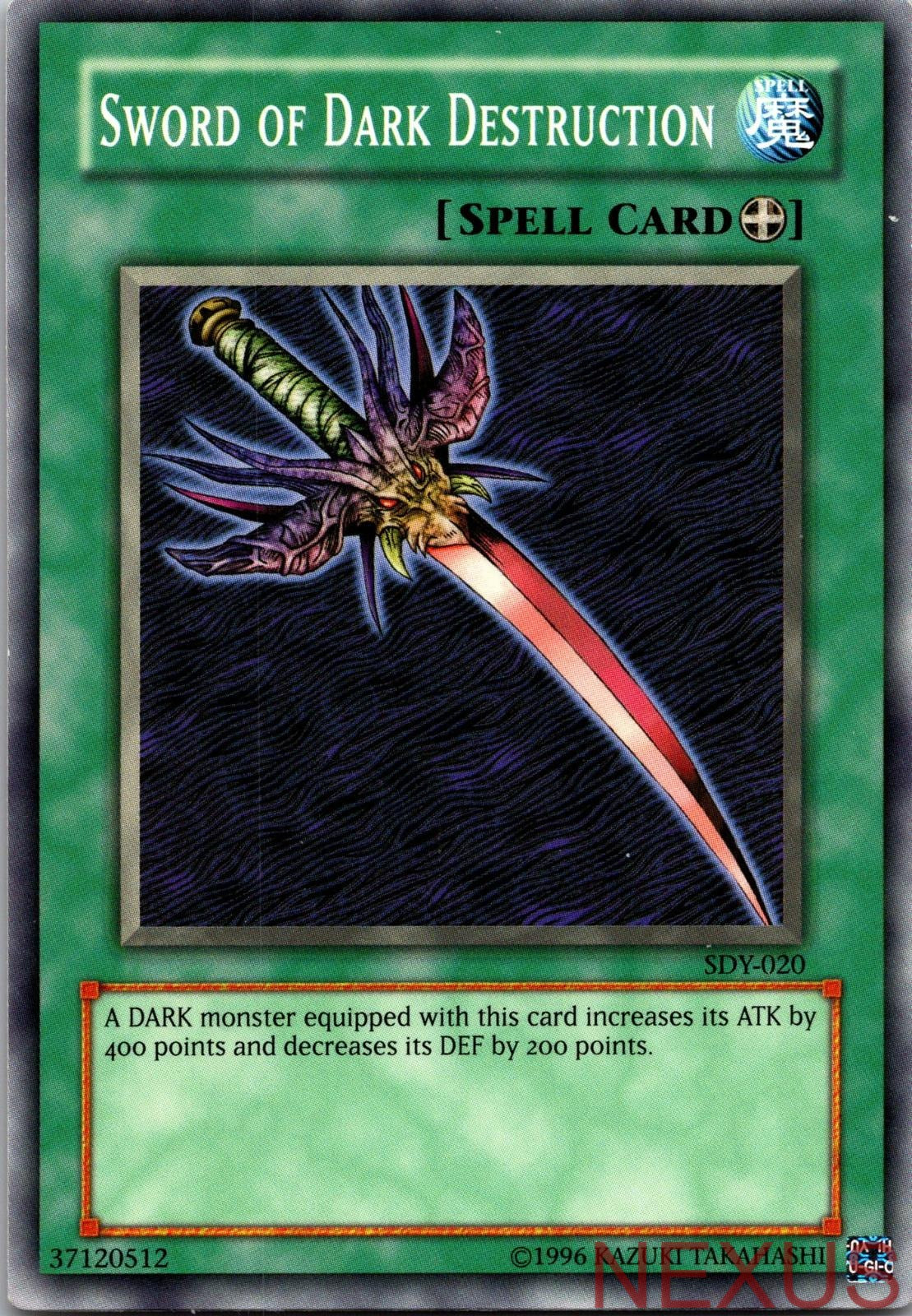 Sword of Dark Destruction SDY-020 Common Unlimited Lightly Played