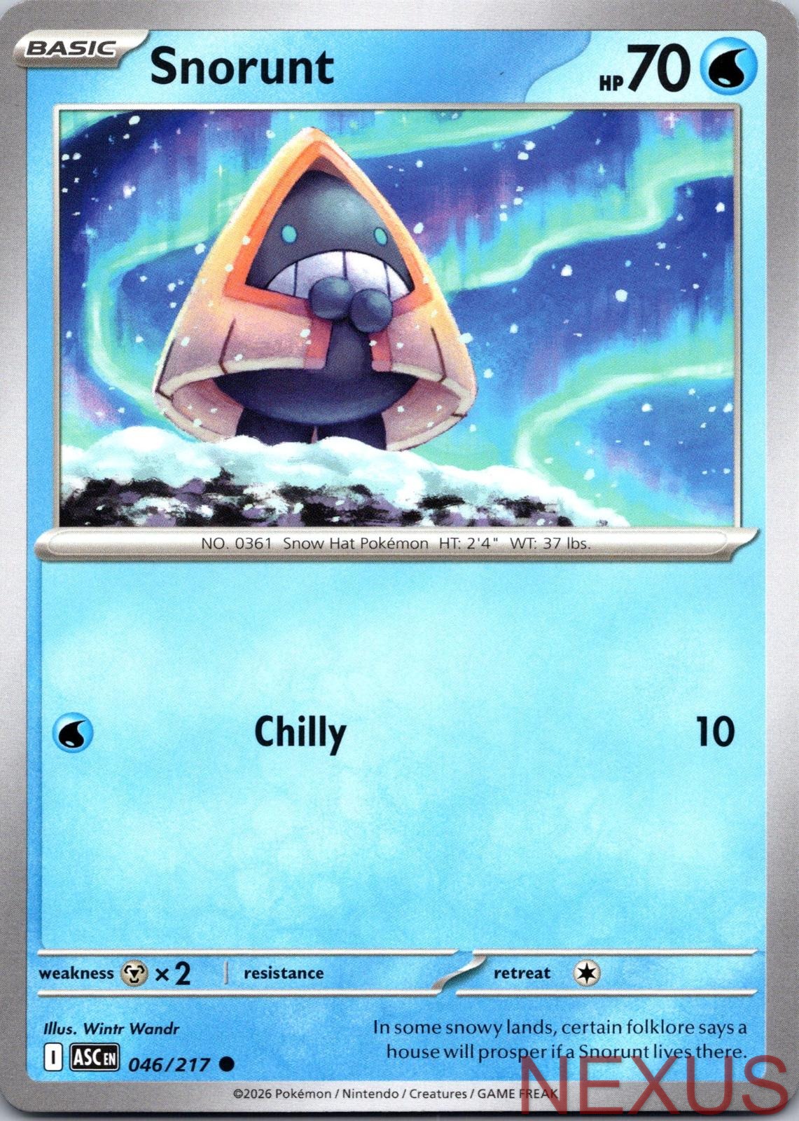 Snorunt 046/217 Common Near Mint