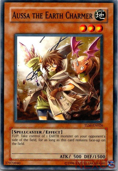 Aussa the Earth Charmer TLM-EN026 The Lost Millennium Yu-Gi-Oh Unlimited NM