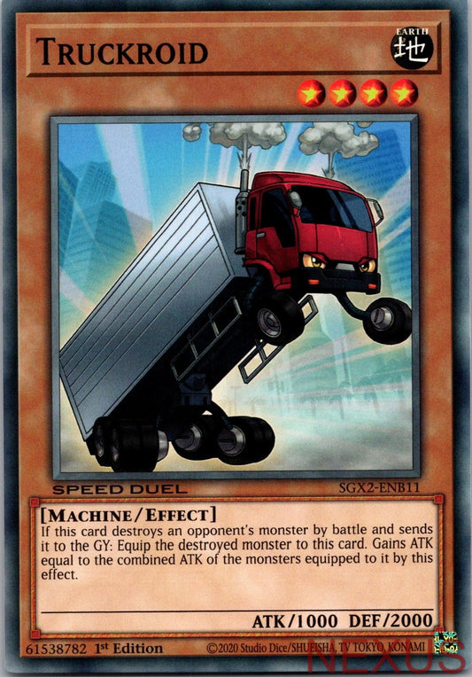 Truckroid SGX2-ENB11 Common 1st Edition Near Mint