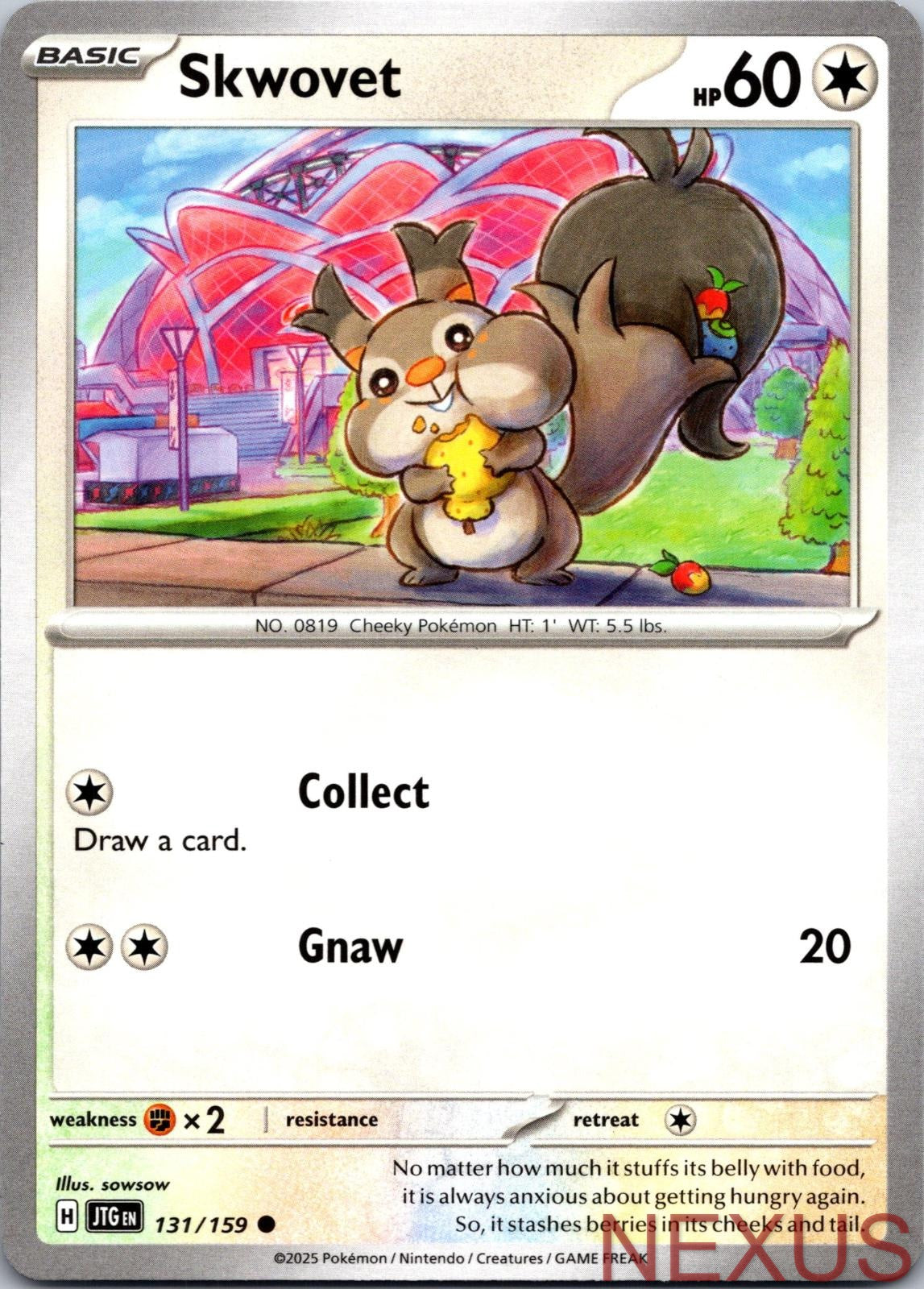 Skwovet 131/159 Common Near Mint