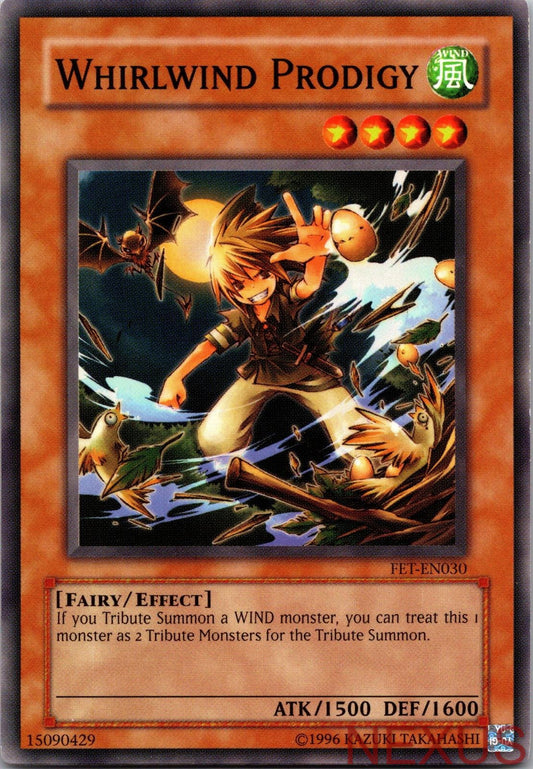 Whirlwind Prodigy FET-EN030 Common Flaming Eternity Unlimited Near Mint