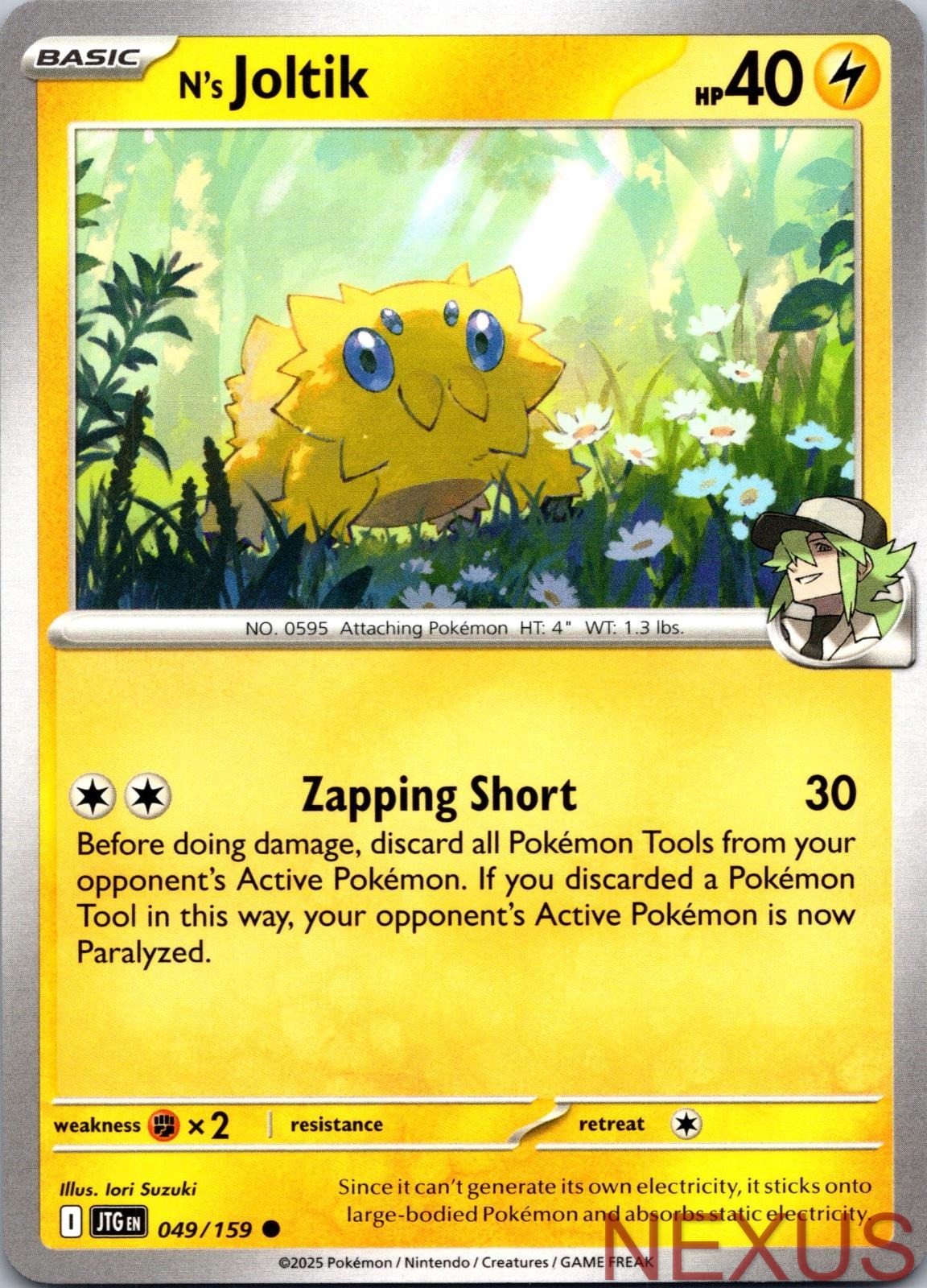N's Joltik 049/159 Common Near Mint