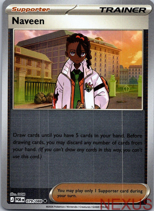 Naveen 079/088 Uncommon Reverse Holo Near Mint