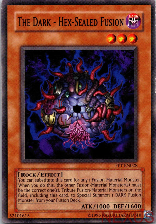 The Dark - Hex-Sealed Fusion FET-EN028 Common Flaming Eternity Unlimited NM