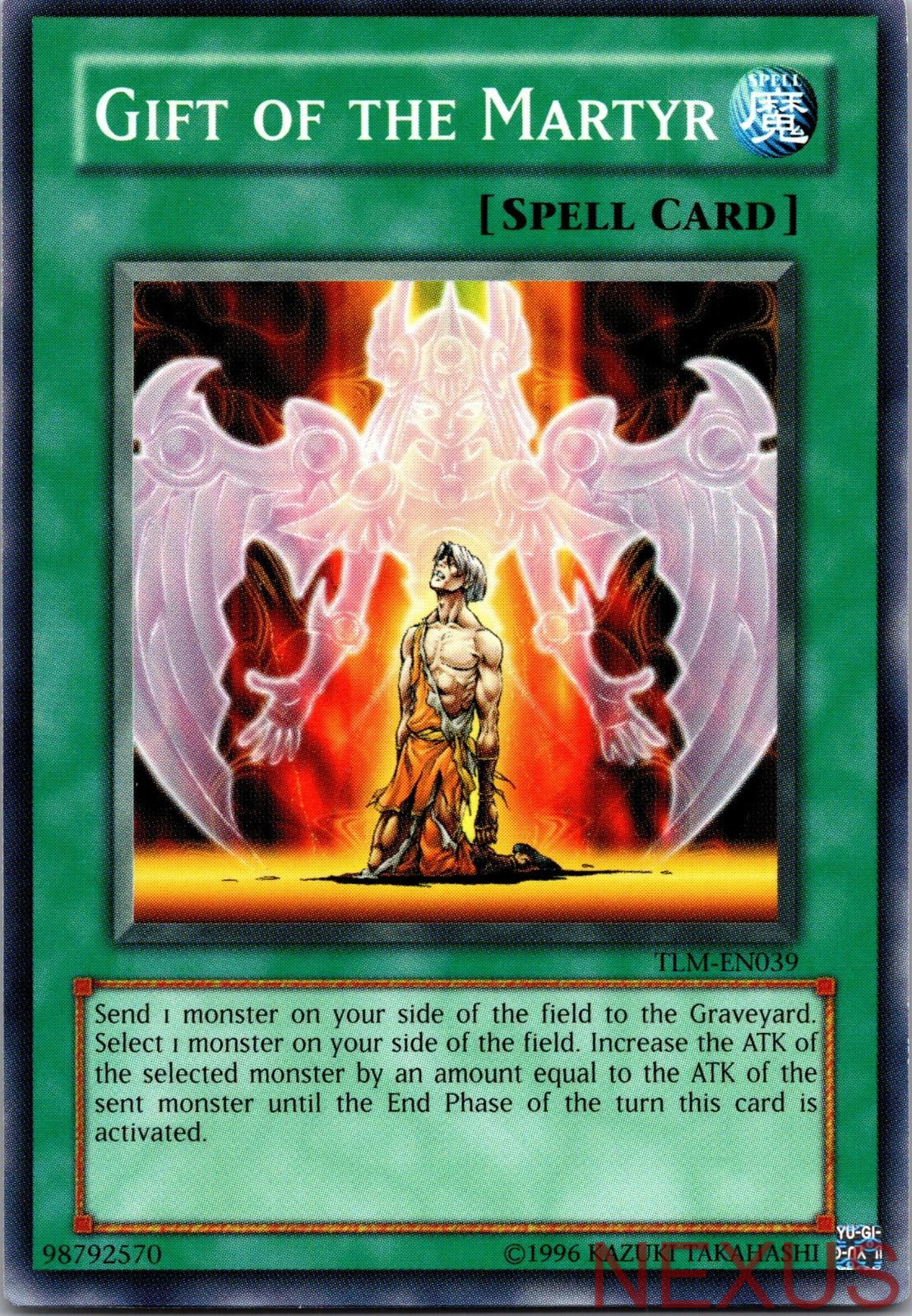 Gift of the Martyr TLM-EN039 Common The Lost Millennium Unlimited Near Mint