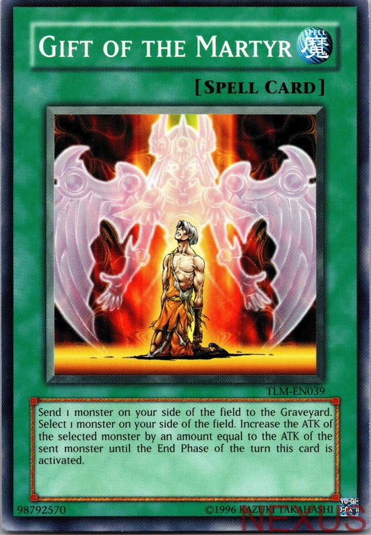 Gift of the Martyr TLM-EN039 Common The Lost Millennium Unlimited Near Mint