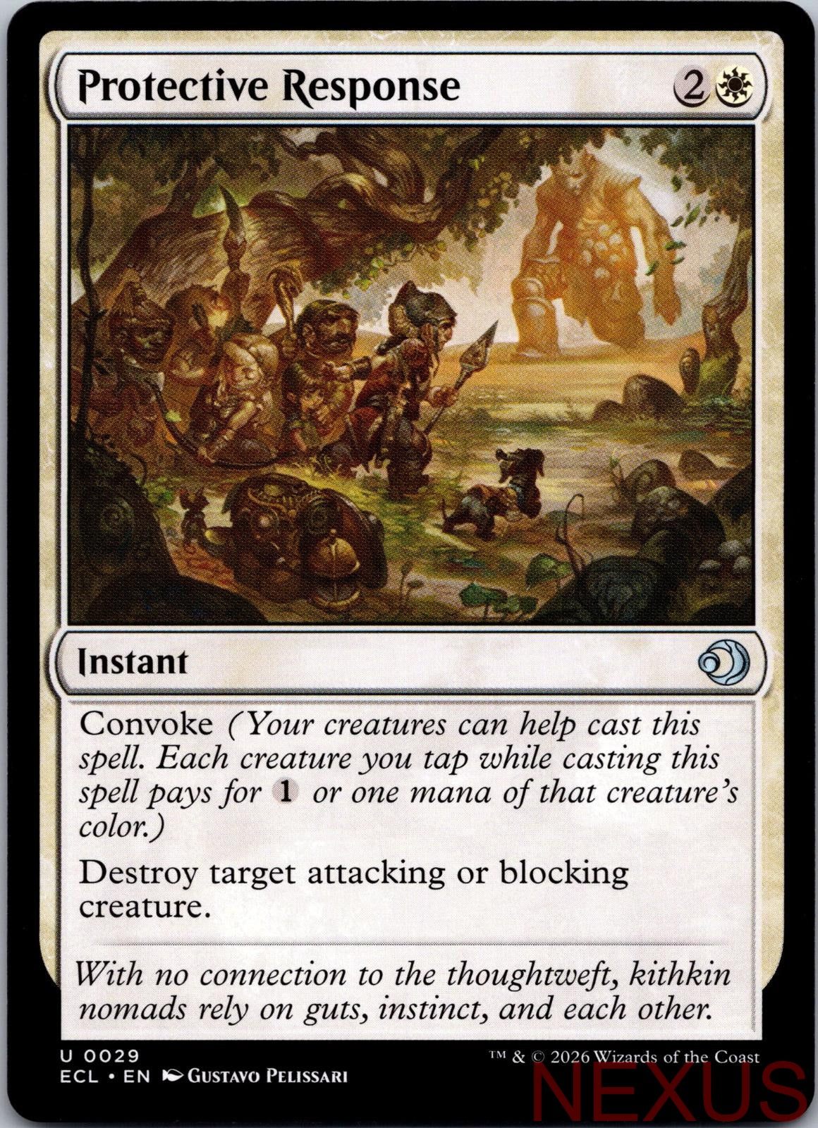 Protective Response 29 Uncommon Near Mint