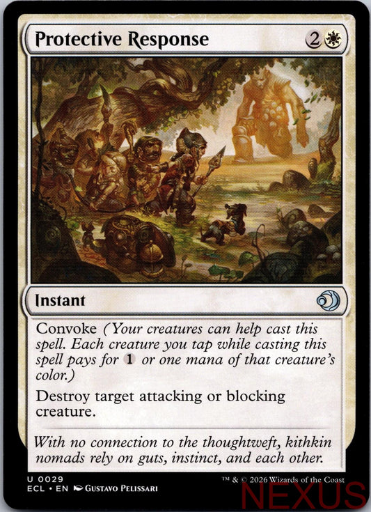 Protective Response 29 Uncommon Near Mint