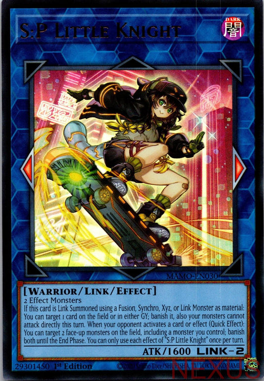 S:P Little Knight MAMO-EN030 Ultra Rare Magnificent Monsters 1st Edition NM