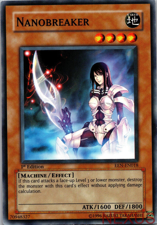 Nanobreaker EEN-EN018 Common Elemental Energy Yu-Gi-Oh 1st Edition Near Mint