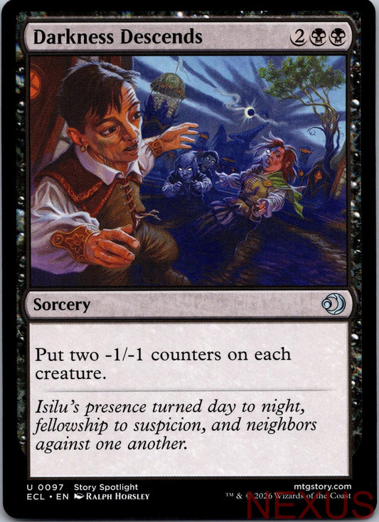 Darkness Descends 97 Uncommon Near Mint