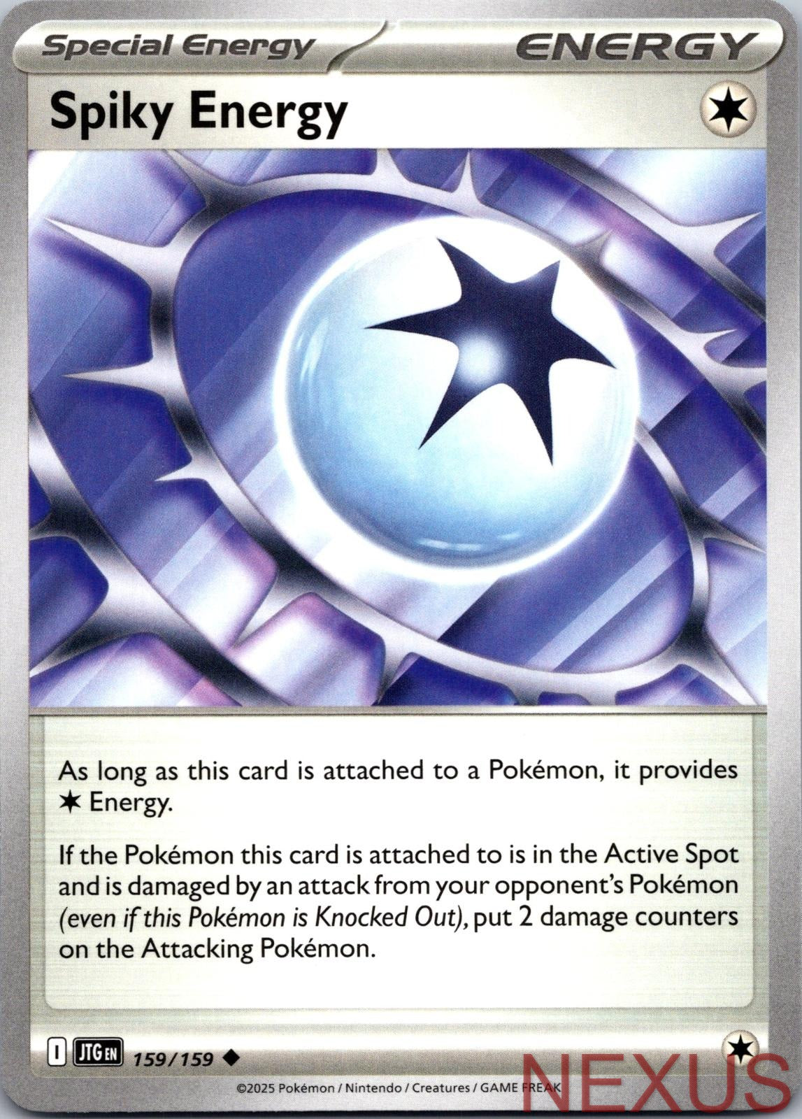 Spiky Energy 159/159 Uncommon Near Mint
