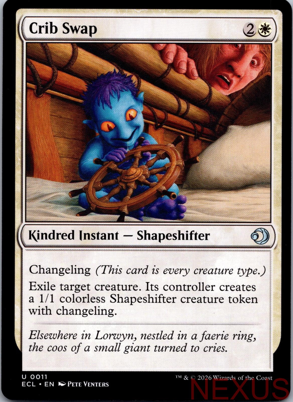 Crib Swap 11 Uncommon Near Mint