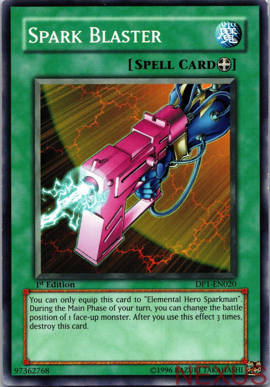 Spark Blaster DP1-EN020 Duelist Pack 1: Jaden Yuki Yu-Gi-Oh 1st Edition NM