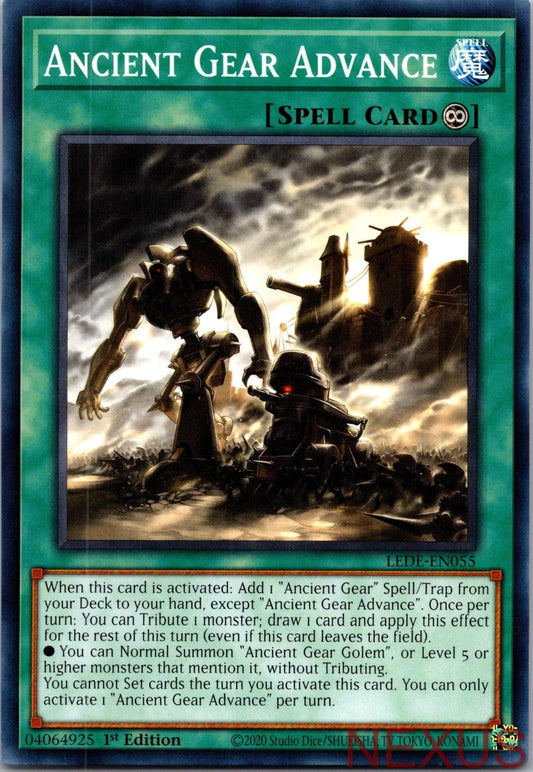 Ancient Gear Advance LEDE-EN055 Common 1st Edition Near Mint