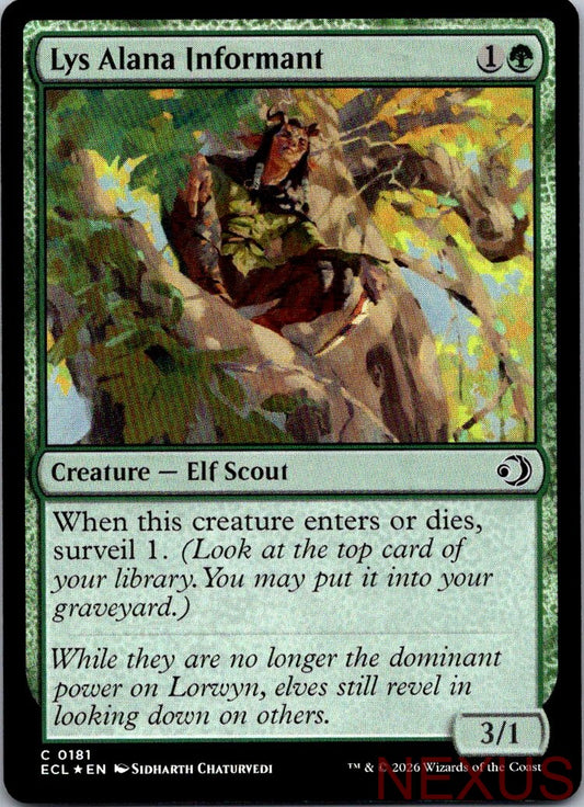 Lys Alana Informant 181 Common Foil Near Mint