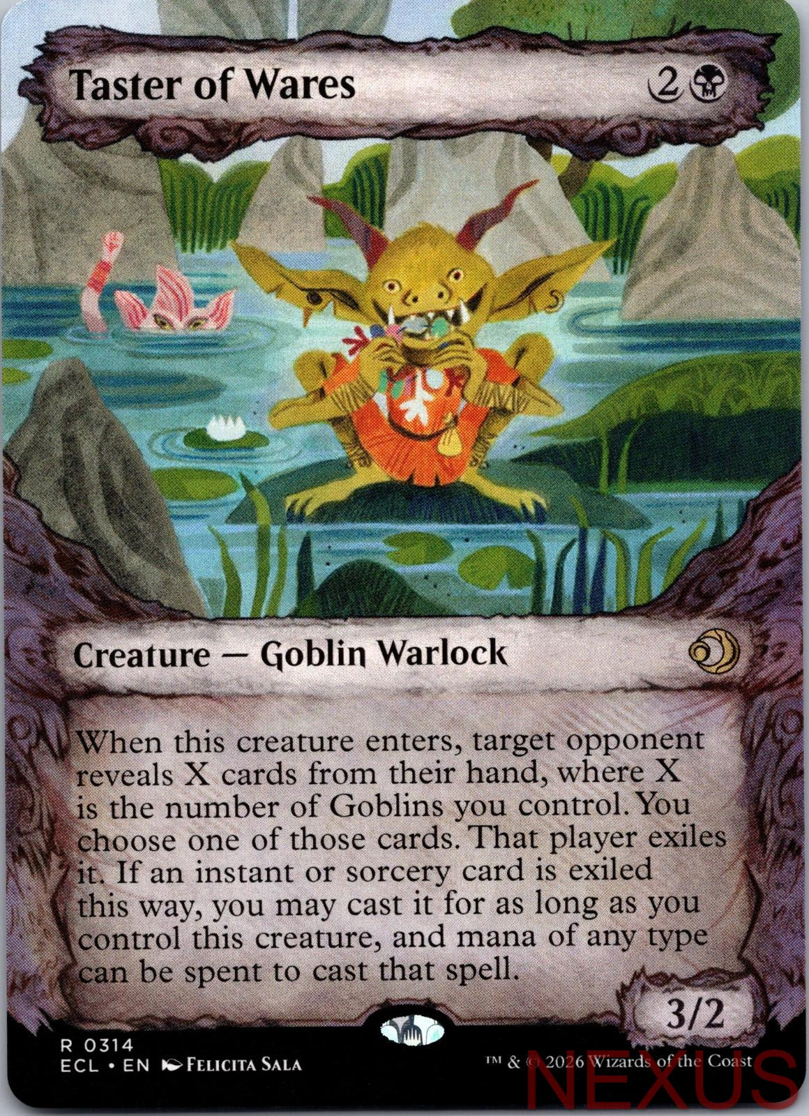 Taster of Wares (Showcase) 314 Rare Near Mint