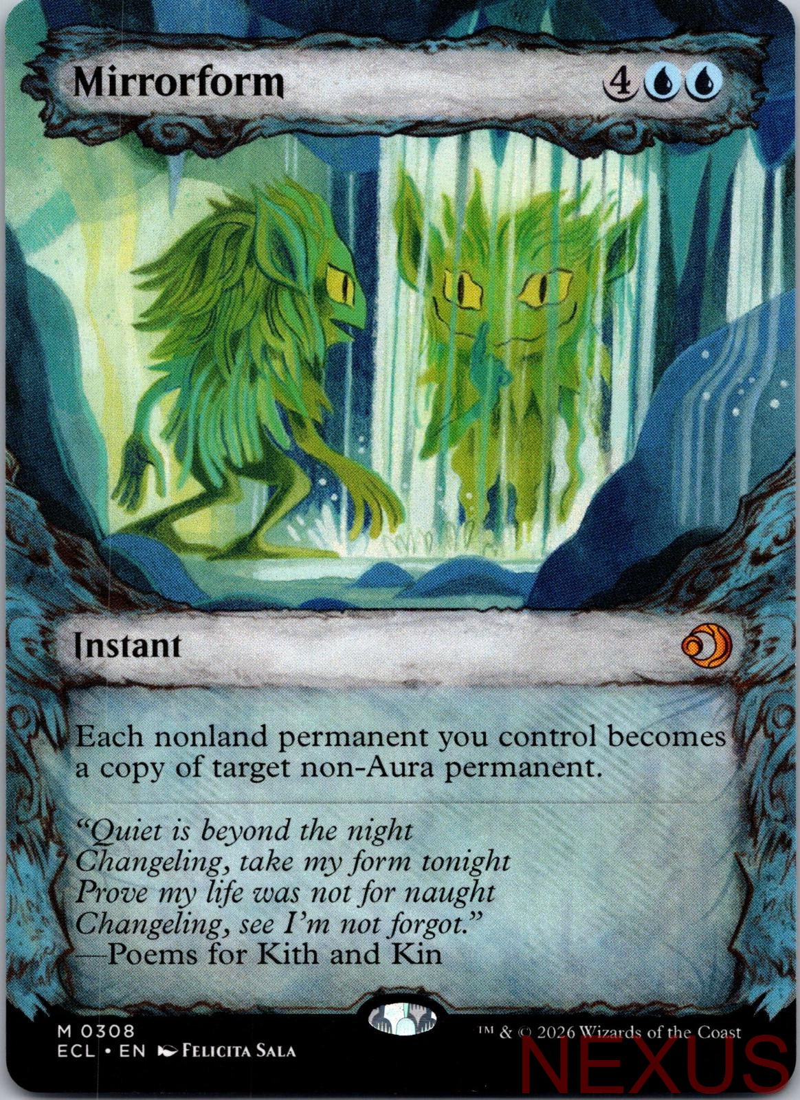 Mirrorform (Showcase) 308 Mythic Near Mint