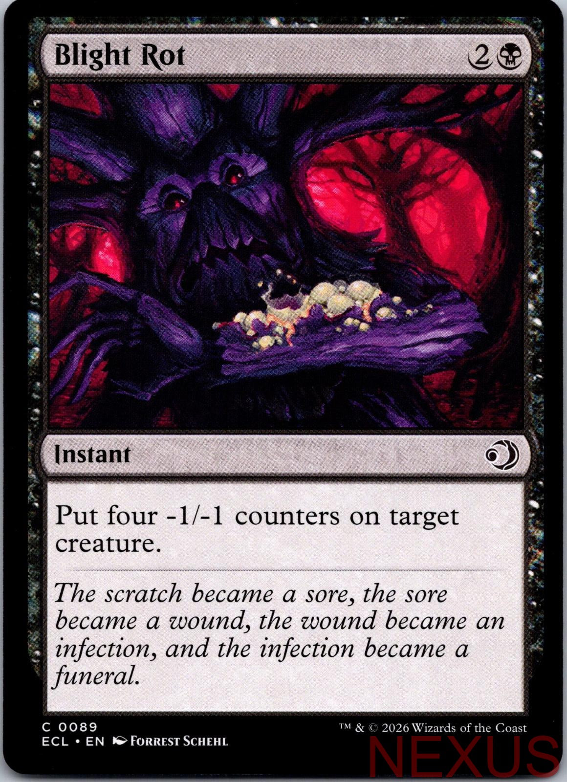 Blight Rot 89 Common Near Mint