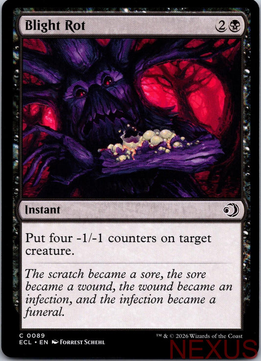 Blight Rot 89 Common Near Mint