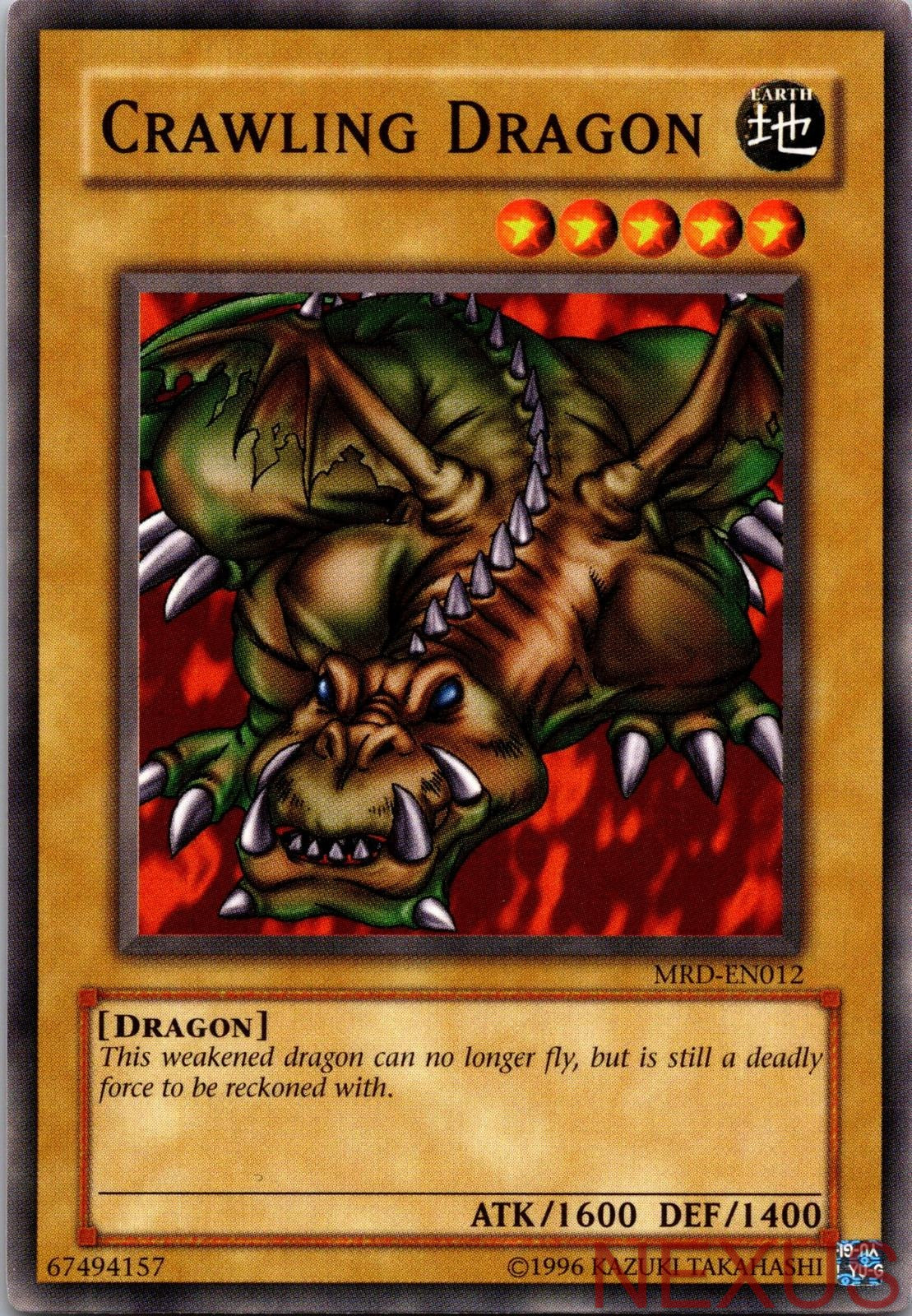 Crawling Dragon MRD-EN012 Metal Raiders (25th Anniversary Edition) Unlimited NM