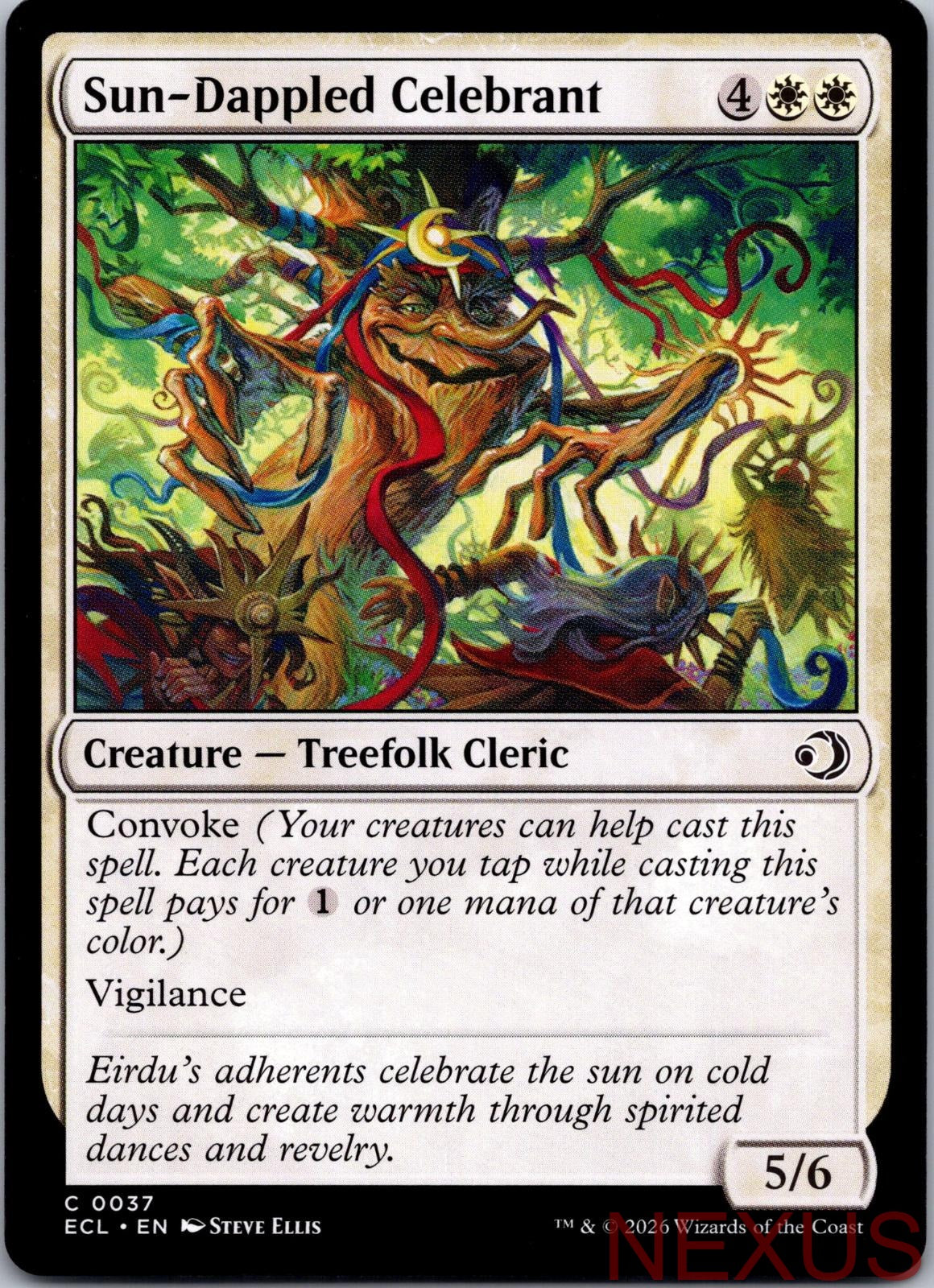 Sun-Dappled Celebrant 37 Common Near Mint