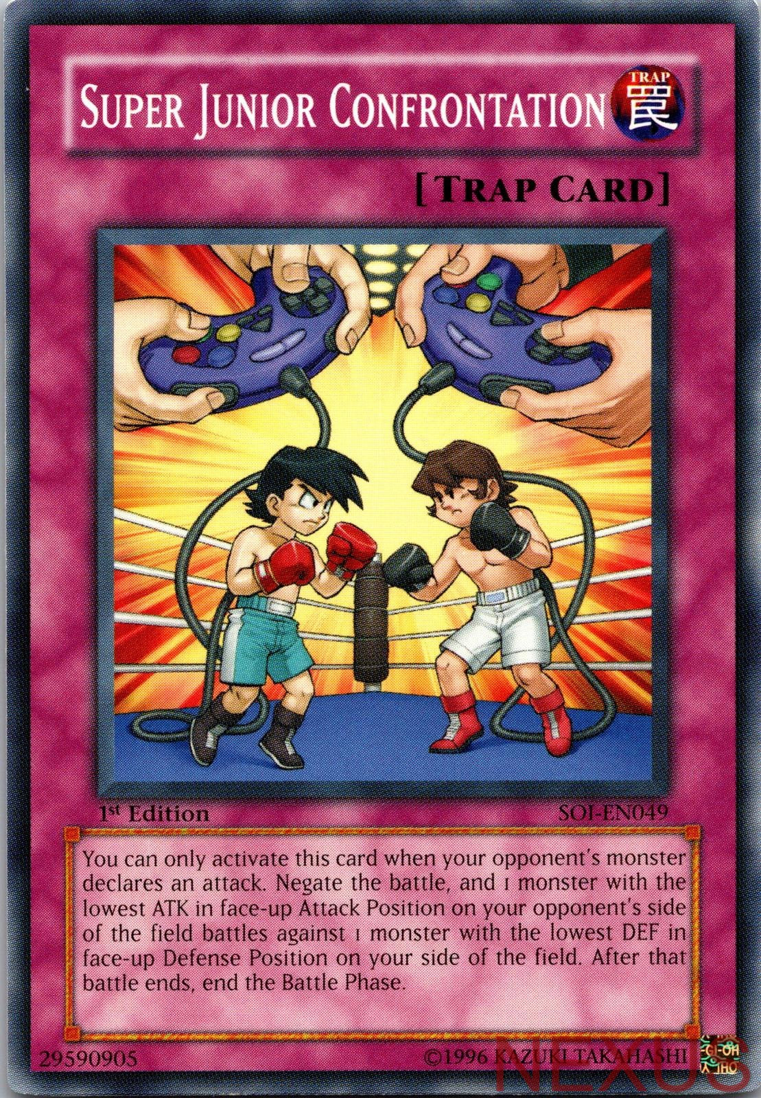 Super Junior Confrontation SOI-EN049 Common 1st Edition Lightly Played