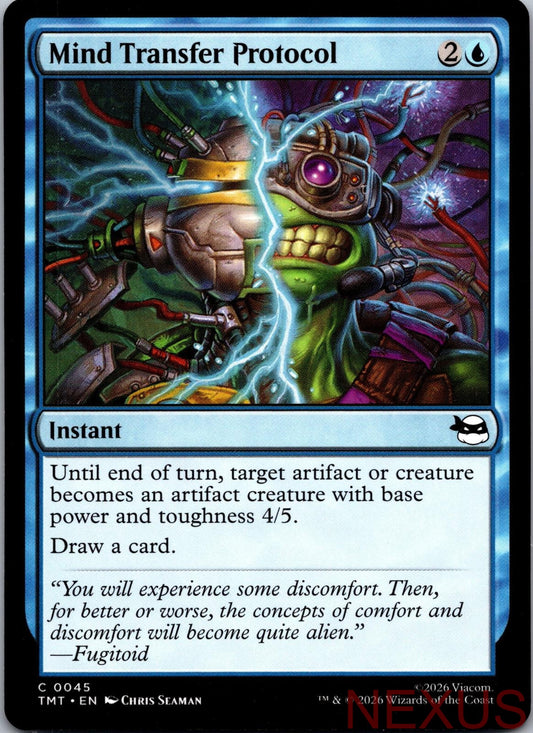 Mind Transfer Protocol 0045 Teenage Mutant Ninja Turtles Magic: The Gathering NM