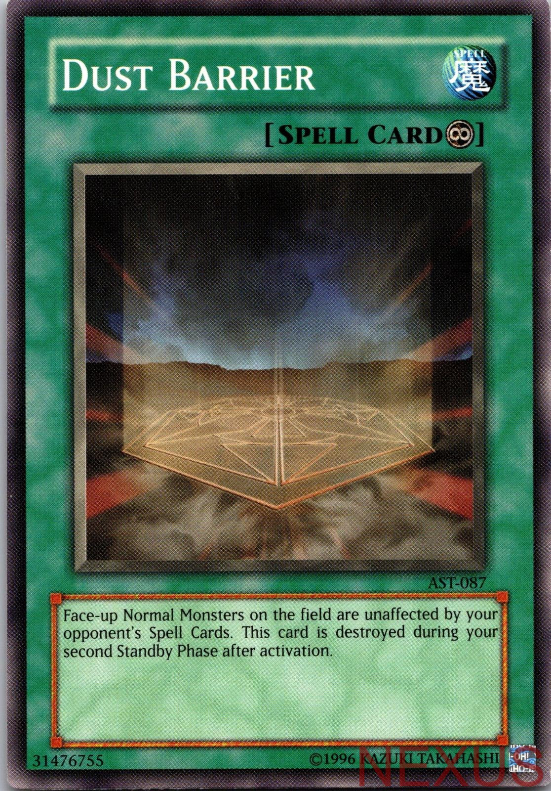 Dust Barrier AST-087 Common Ancient Sanctuary Unlimited Near Mint