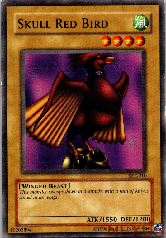 Skull Red Bird SKE-010 Common Starter Deck: Kaiba Evolution Unlimited Near Mint