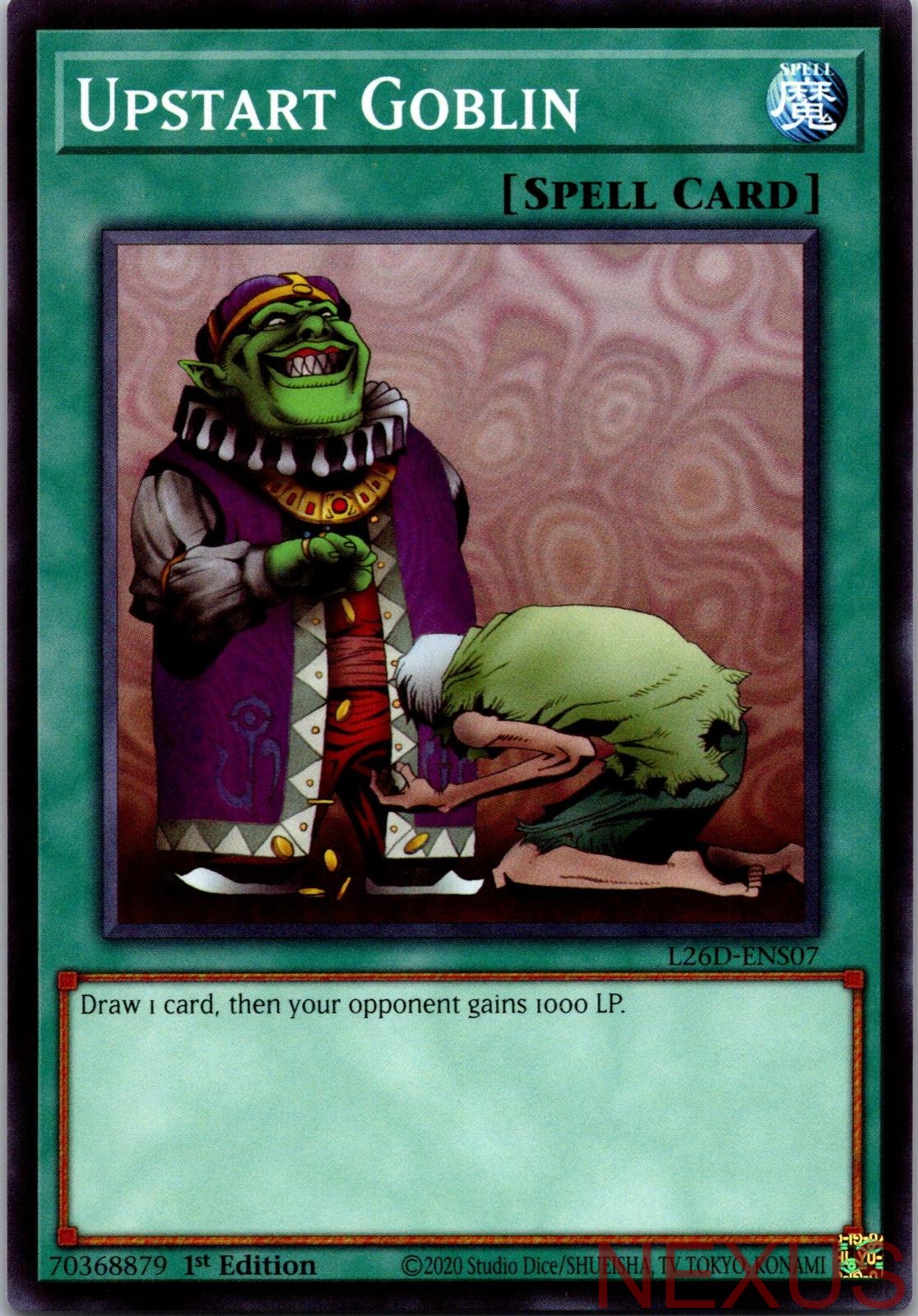Upstart Goblin L26D-ENS07 Common Legendary Modern Decks 2026 1st Edition NM