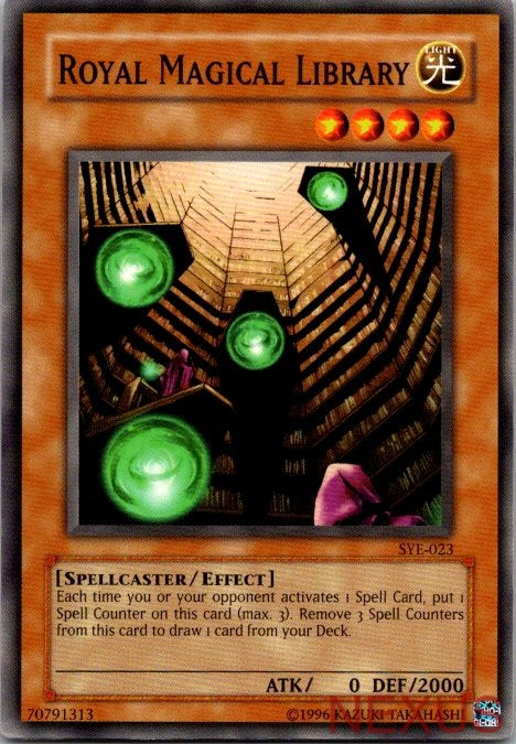 Royal Magical Library SYE-023 Starter Deck: Yugi Evolution Yu-Gi-Oh Unlimited NM