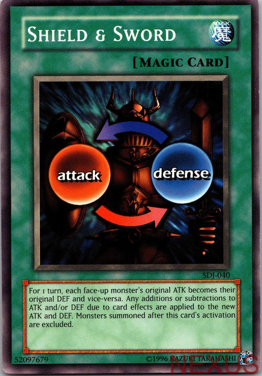 Shield & Sword SDJ-040 Common Starter Deck: Joey Unlimited Near Mint