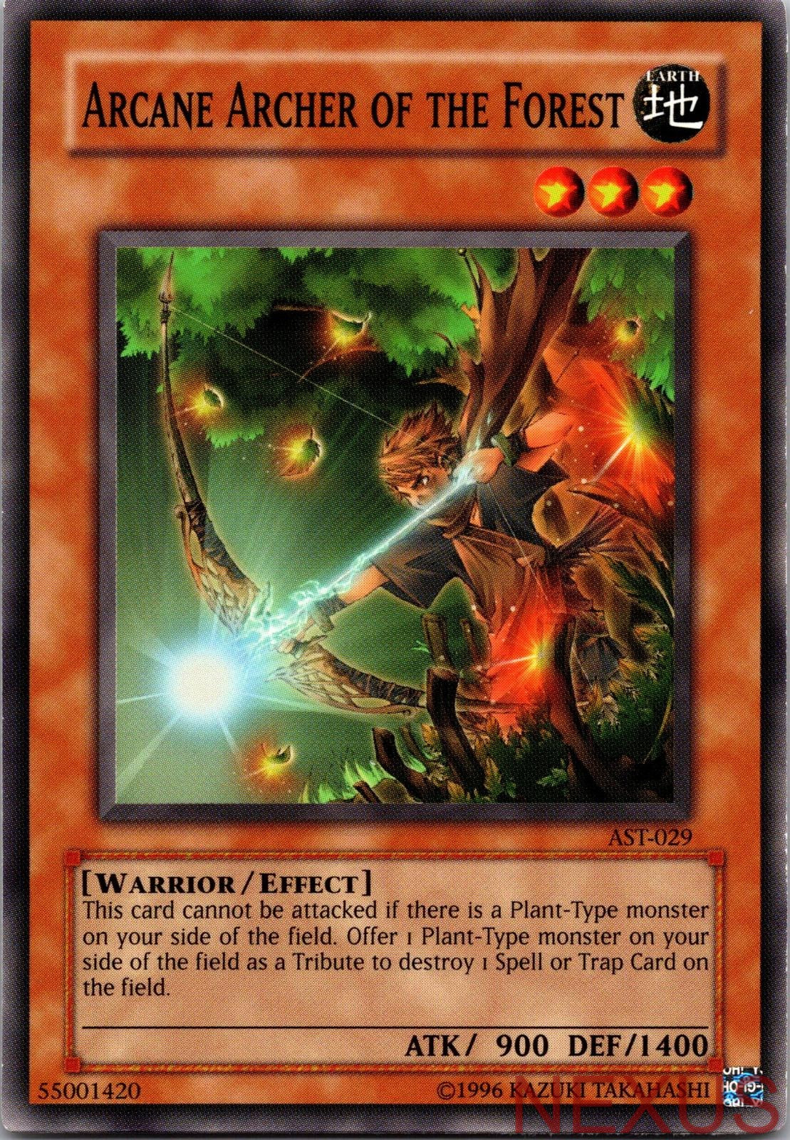 Arcane Archer of the Forest AST-029 Common Ancient Sanctuary Unlimited Near Mint